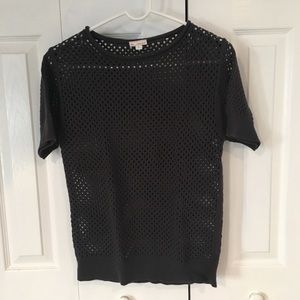 Gap medium short sleeve sweater. Taupe